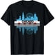 thumbnail image 1 of Playera de Mujer con Bandera y Skyline de Chicago Vintage, 1 of 7