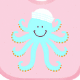 thumbnail image 4 of Inktastic Octopus Ocean Sea Creature Boys or Girls Baby Bib, 4 of 4