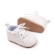 thumbnail image 4 of Puntoco Zapatos Para Bebés Pequeños, Zapatos De Bebé Antideslizantes De Cuero De Pu Con Fondo Suave, Zapatos De Bebé Antes De Pisar, Zapatos De Bebé, Zapatos Para Niños Blanco 13, 4 of 6