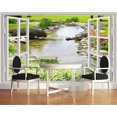 thumbnail image 3 of 3D Wallpaper Window Garden SKU# WAL0346, 3 of 8