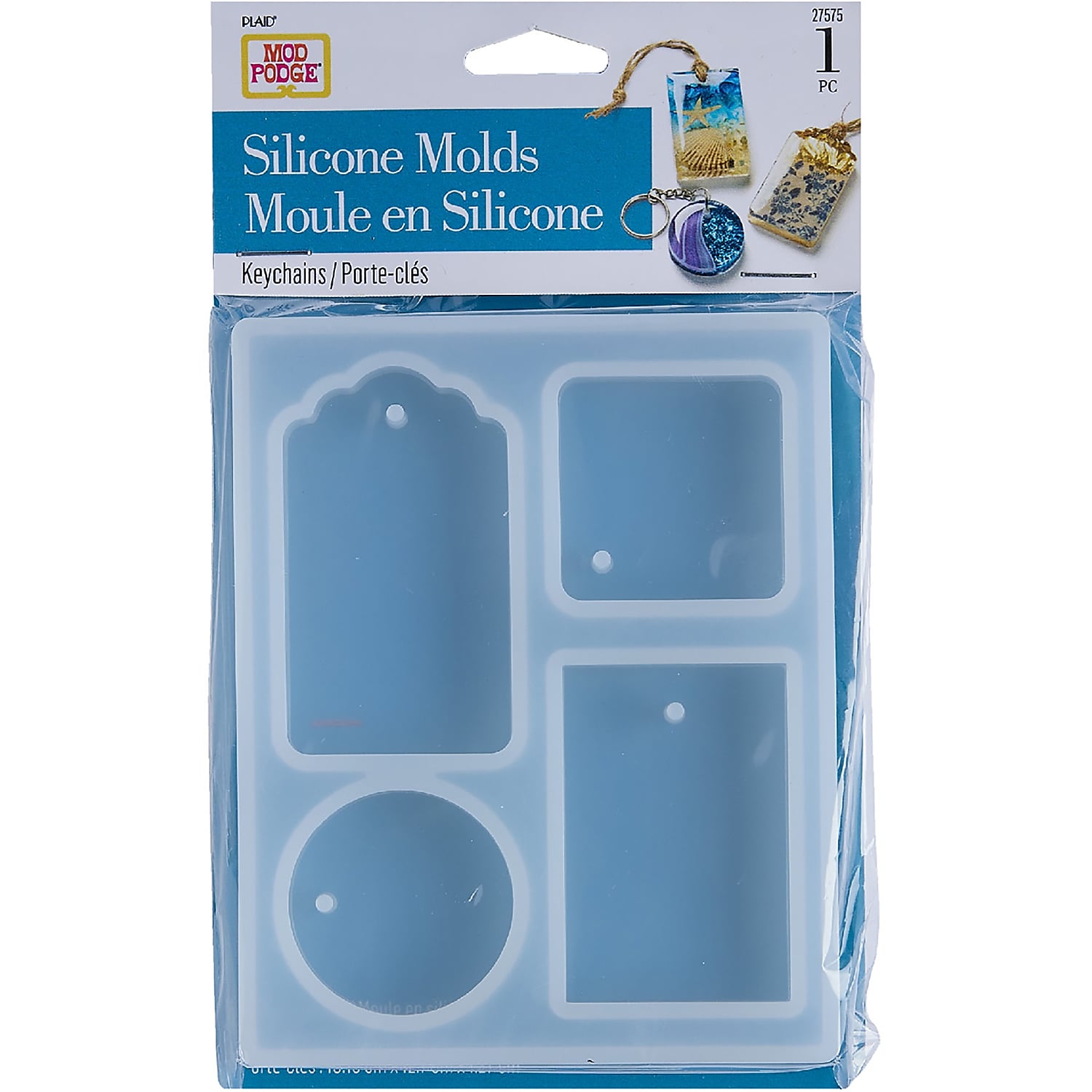 Mod Podge Silicone Resin Mold Tags 3/Pack (MOD27575-3)