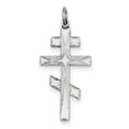 thumbnail image 1 of Beautiful Sterling Silver Eastern Orthodox Cross Pendant, 1 of 2