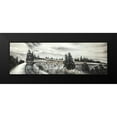 thumbnail image 2 of Atelier B Art Studio 18x9 Black Modern Framed Museum Art Print Titled - Steam Engine Train, 2 of 5