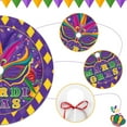thumbnail image 3 of Mardi Gras Decorations 48 inch Mardi Gras Tree Skirt Mardi Gras Fleur de Lis Masquerade Party Mask Tree Skirt Mardi Gras Party Decorations Mardi Gras Tree Decorations, 3 of 6