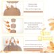 thumbnail image 5 of 3 piezas de letreros decorativos de pared con forma de calabaza, letrero rústico de bienvenida para puerta colgante para cosecha de otoño, Acción de Gracias, Halloween, decoración de pared para puert, 5 of 5