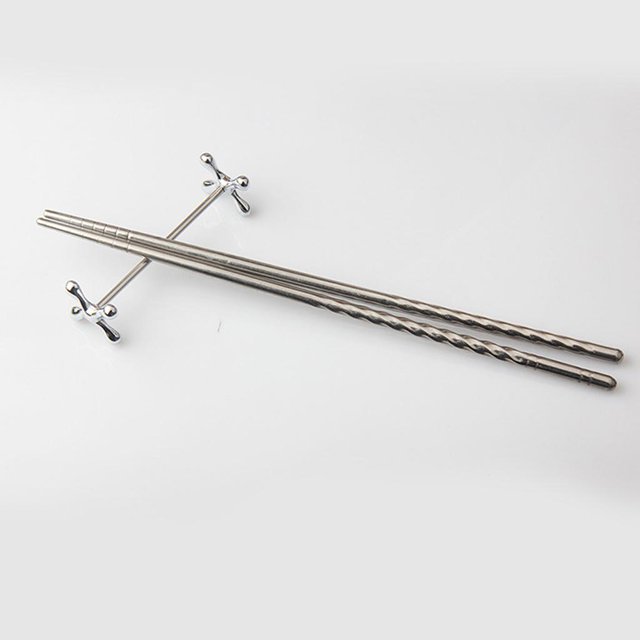 Palillos Y Soportes para s Palillos Tenedores Soporte para Resto, Diseño de Flores, Plata, 8x2.5cm Soledad Palillos Rest Metal