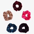thumbnail image 4 of 10PCS Girls Velvet Scrunchie Elastic Solid Color Bobble Scrunchy Ponytail Holder, 4 of 10