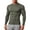 Army Green-80625aa, variant on Compression Shirt Men Long Sleeve Mock Turtleneck Men Undershirts Workout Quick Dry Muscle Gym Workout Shirts Red XL