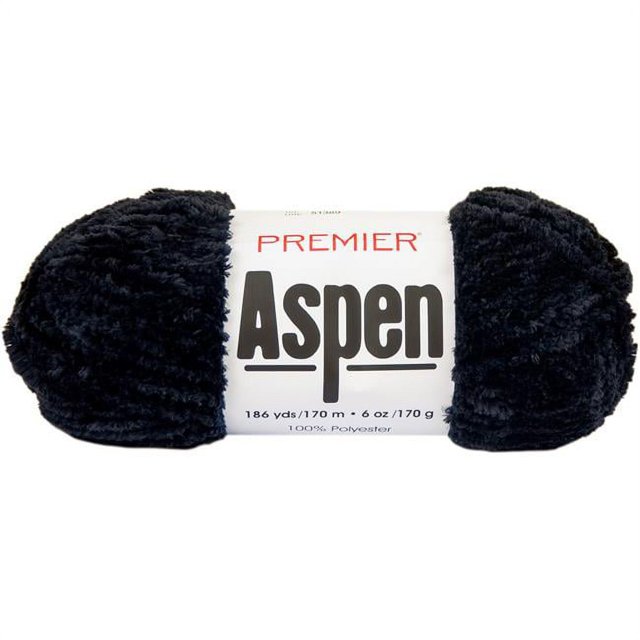 Premier Yarns 1089-03 Black Aspen Yarn