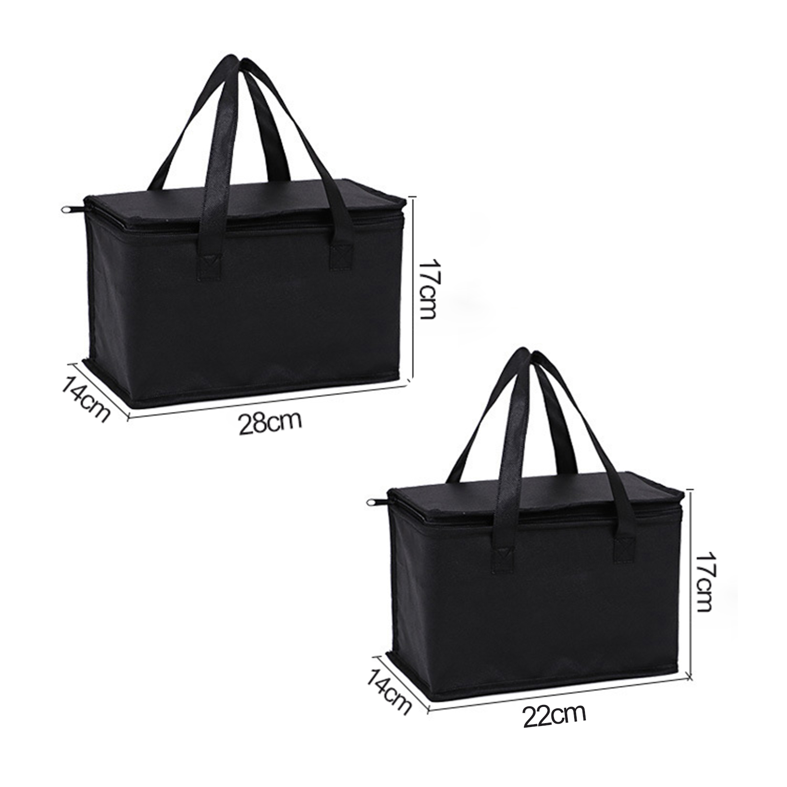 Ludlz Large Lunch Bag Insulated Lunch Box Soft Cooler Cooling Tote for Adult Men Women, Lunch Cooler Bag Folding Insulation Picnic Pack Food Thermal Bag Carrier Pouch - image 5 of 7