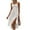 White, variant on Summer Women's Casual Floral Print Spaghetti Strap Midi Dress Sleeveless Ruched Split Slit Beach Dress with Lightweight Chiffon Fabric for Outdoor Vacation,Black L