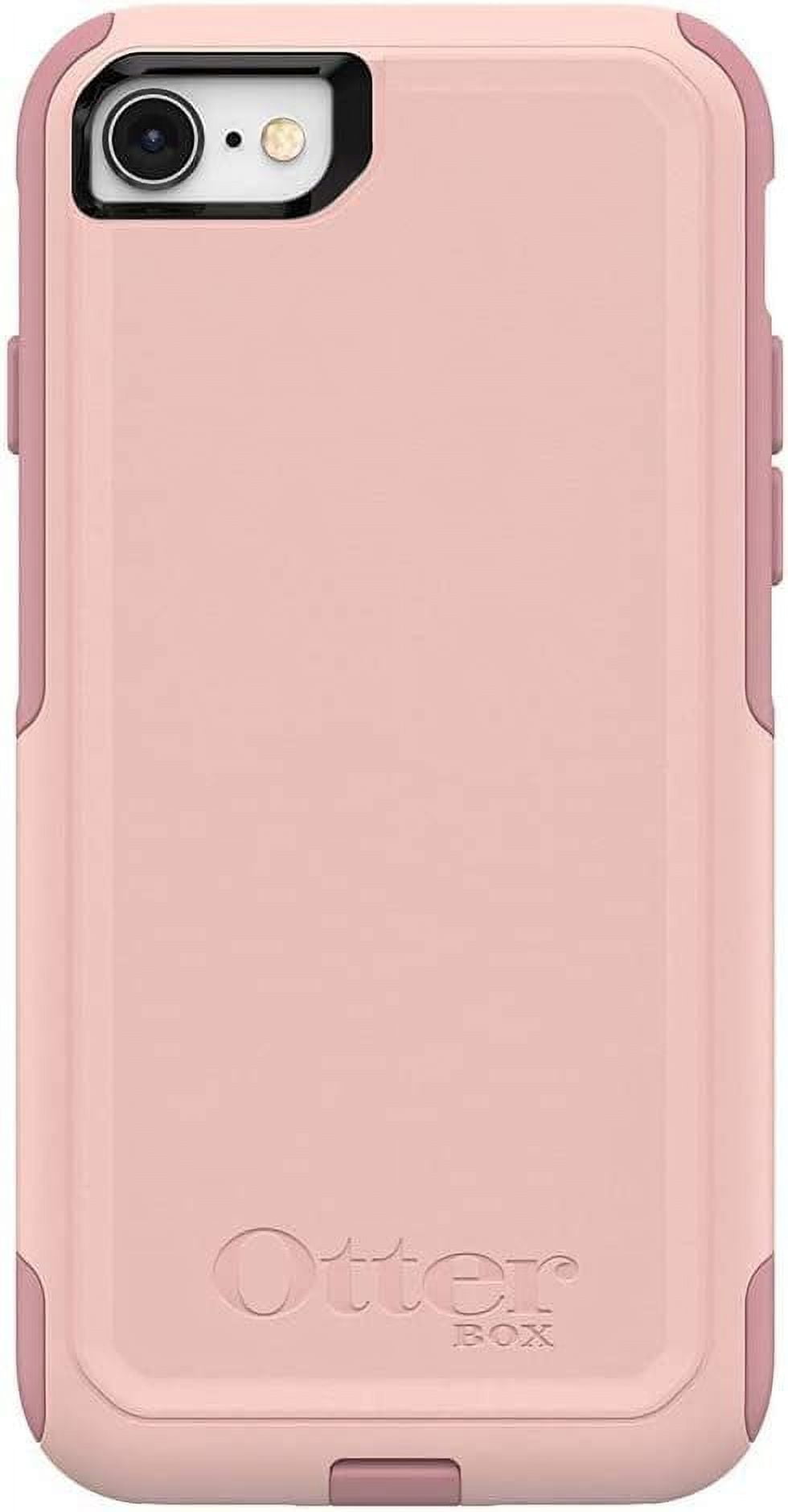 OtterBox Commuter Series Case for iPhone SE 3rd & 2nd gen & iPhone 8/7 Only - Non-Retail Packaging - Ballet Way (Pink)