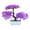 Light Purple, variant on Artificial Bonsai Tree Decor, 7.28 Inch Small Fake Plant In Pot, Faux Potted Bonsai Tree for Home Office Desk, Men Living Room Shelf, Bathroom,Farmhouse,Bedroom and Zen Japanese Room Decor,Yellow