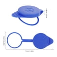 thumbnail image 2 of OULII Wiper Washer Cap Plastic Blue Easy Removal and Replacement 1Pack, 2 of 8