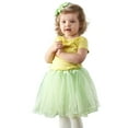 thumbnail image 2 of My Lello Little Girls Tutu 3-Layer Ballerina Skirt - White, 2 of 6