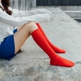 thumbnail image 3 of DQRPSEETB Warm Christmas Fashion Windproof Printing Mid Tube Socks Long Tube Cotton Socks Women,Golf Socks Red, 3 of 9
