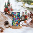 thumbnail image 2 of Yayeee Flameless Candles with Remote Flickering Battery Operated Multi Color Changing, Vibrant Art Leaves Pattern, 2 of 7