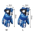 thumbnail image 5 of Joernso 1 Pair Skiing Gloves High Insulation Warming Keeping Waterproof Winter Unisex Kids Snow Gloves for Outdoor, 5 of 8