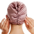 thumbnail image 2 of Gorros de satén para quimio, turbantes forrados de satén para mujer, gorro de baño reutilizable, gorro de satén, gorro de satén, gorro de seda para dormir, 2 of 5