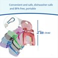 thumbnail image 3 of Paquete de 12 Abrelatas FáCiles de Abrir y Protector de Bebidas, Coloridos Abrelatas Manuales para Refrescos y Cerveza, para , Cerveza, Refrescos y Bebidas de Aluminio., 3 of 5