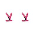 thumbnail image 2 of ZLight LED Reflective Vest Straps with High Visibility Reflector Elastic Belt Highlight Safety Gear Night Running Accessories Pink 2Set, 2 of 6