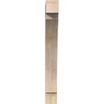 thumbnail image 2 of Ekena Millwork 4"W x 22"D x 34"H Thorton Block Rough Sawn Bracket, Douglas Fir, 2 of 25