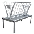 thumbnail image 1 of Rugged Ranch Products GV3PF 4 Ft Heavy Duty Galvanized Steel Pasture Feeder, 1 of 8