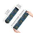 thumbnail image 4 of Pofeuu Bicycle Colorful Print 30cm Socks, Adult Running Hiking Socks for Youth and Adult, 4 of 7