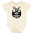 thumbnail image 3 of Inktastic Proud Owner of a Bearded Daddy Boys or Girls Baby Bodysuit, 3 of 5