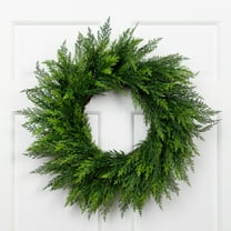 Northlight Cedar Artificial Christmas Wreath - 24" - Unlit