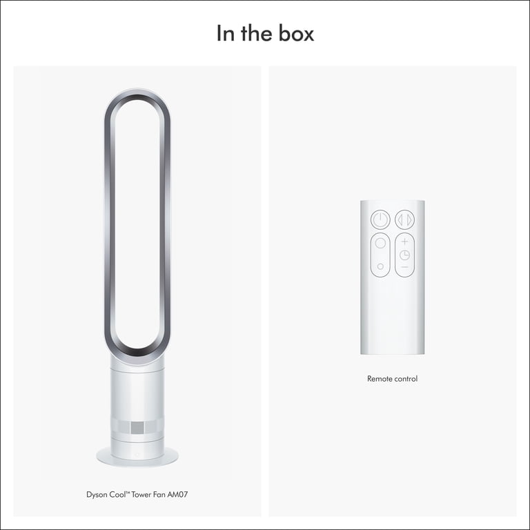 Dyson Cool Tower Fan AM07Wh - Electric Bladeless Cold Air