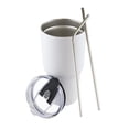thumbnail image 4 of Termo Portátil De Acero Inoxidable Frío Y Caliente De 30 Oz Blanco, 4 of 5