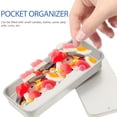 thumbnail image 6 of 12 Pcs Sliding Tin Containers Storage Mini Iron Box, 6 of 8