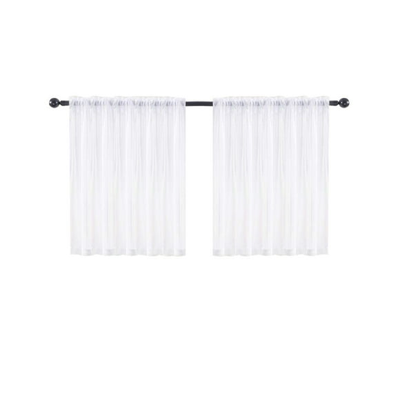 Bathroom Curtains Window Solid Colour Short Curtains Curtains Semi Kitchen Bathroom Thin Curtains Home Curtains Curtains for Kitchen Windows