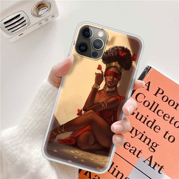 Funda mate para Apple iPhone 11, 12 Pro Max, XS, X, XR, 7, 8, 6, 6S Plus, 5, 5S, SE, 2020 Fivean unisex