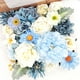 thumbnail image 1 of Flores artificiales para decoración de bodas, ramos de novia, centros de mesa, decoración floral, decoración del hogar, 1 of 5