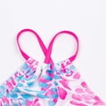 thumbnail image 6 of 2 Pcs Girl Swimwear Floral Tops Drawstring Bikini Bottoms Suit Girls Suit Girls Bikini New Split Girls Size 14 Swimsuit Cow Print Apparel Swimsuit for Girls Girls Bikini Size Girl Swimsuit Size 6, 6 of 7