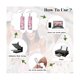 thumbnail image 2 of 50Pcs Sublimation Blank Earrings Rectangular, Heat Transfer Earring Pendant with Earring Bags, DIY------Product code 64342, 2 of 5