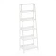 thumbnail image 5 of Furinno Ladder Bookcase Display Shelf in 6-Tier in White, 5 of 6