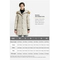 thumbnail image 5 of Orolay Women's Down Puffer Coat Winter Jacket with Adjustable Hood Beige S, 5 of 5