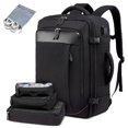 thumbnail image 1 of TFixol Versatile Waterproof Travel Backpack for Outdoor Adventures, Business Trips, and Camping - 40L Capacity, Expandable Design, Multiple Colors (All Black), 1 of 6