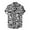 Black, variant on ALLLIST Mens Shirts Collared Big And Tall Casual Short Sleeve Button Down Shirts Striped Black Clothing for Men