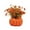 11.8" Artificial Pumpkin Centerpiece, variant on FALL Decor for home 11.8" Artificial Pumpkin Centerpiece – Harvest Pumpkin with Flowers & Maple Leaves, Autumn Table Decoration for Halloween, Thanksgiving, Farmhouse Dining Table, Indoor Home Décor
