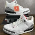 thumbnail image 2 of Ni - ke Jordan 3 Retro White Cement 2011 Size 10 136064-105 Men’s Sneakers OG Rare MJ, 2 of 5