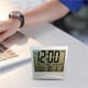 thumbnail image 4 of sweethay Reloj despertador plegable con pantalla LCD grande Estación multifunción Regalo simple Mini relojes electrónicos Decoración de Decoración del hogar, 4 of 6
