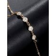 thumbnail image 5 of Silver Goldtone Y-Necklace With Crystal Stations For Women, 5 of 28