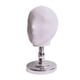 thumbnail image 4 of Cabeza de maniquí elegante, soporte para sombreros, expositor de gorras Base baja de plata, 4 of 9