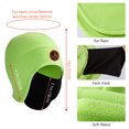 thumbnail image 5 of BASSDASH Soft Fleece 2-in-1 Hat with Ski Mask Ear Flap Fishing Hunting Beanie for Men Women Cold Weather, 5 of 6