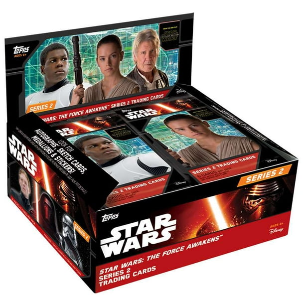 Star Wars Series 2 The Force Awakens Trading Card RETAIL Box - Walmart.com - Walmart.com