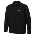 thumbnail image 2 of Men's Antigua Black Baltimore Ravens Pivot Full-Zip Jacket, 2 of 4